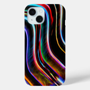 Coque Pour iPhone 15 Fashion Rayon Sideways Color Strokes Coque-Mate