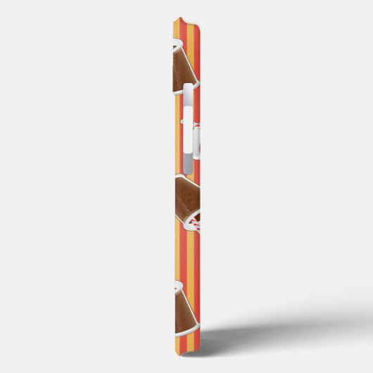 Coques Case-Mate iPhone Fast food pattern (Verso / Gauche)