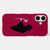 Coques Case-Mate iPhone Faucheuse Halloween (Verso (horizontal))