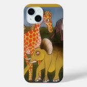 Coques Case-Mate iPhone Faune Africaine Majestueuse : Une Belle Peinture. (Verso)