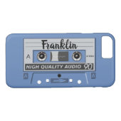 Coques Case-Mate iPhone Fausse cassette audio Retro (Dos (Horizontal))