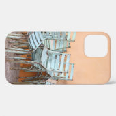 COQUES Case-Mate iPhone FAUTEUILS EN LADDERBACK BLEU PRÈS DU MUR PEINT BRO (Verso (horizontal))