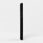 Coques Case-Mate iPhone Faux Abalone Coquille Paua Style Monogramme (Dos/Droite)