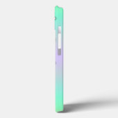 Coques Case-Mate iPhone Faux Cils Arc-en-Ciel Drips Rose Gold (Verso / Gauche)