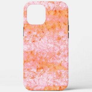Case-Mate iPhone Case Faux cuir saumon, blanc cassé