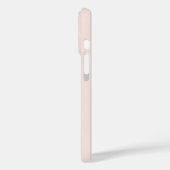 Coques Case-Mate iPhone Faux Gold Abstrait Circle Design avec nom (Verso / Gauche)