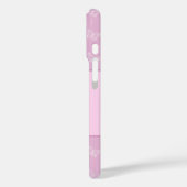 Coques Case-Mate iPhone Faux Gold Foil Look Papillon sur Lavender Purple (Verso / Gauche)