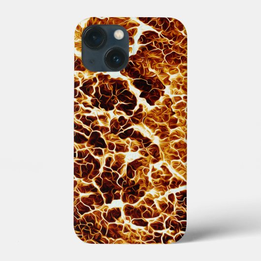 Coques Case-Mate iPhone Faux Hot Lava Texture (Verso)