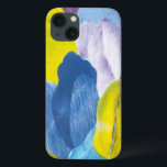 iPhone 13 Case Faux Indigo III<br><div class="desc">Floral</div>