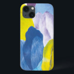 iPhone 13 Coque Faux Indigo III<br><div class="desc">Floral</div>