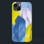 iPhone 13 Coque Faux Indigo III<br><div class="desc">Floral</div>