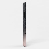 Coques Case-Mate iPhone Faux Lashes Black Parties scintillant Ombre Rose G (Dos/Droite)