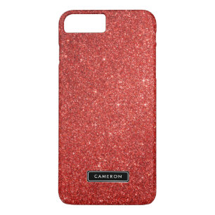 Case-Mate iPhone Case Faux Red Parties scintillant Luxury Custom iPhone 
