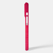 Coques Case-Mate iPhone Faux Rose Métallurgique Script Personnalisé (Verso / Gauche)