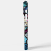 Coques Case-Mate iPhone Faux Staint Verre Coeur Saint-Valentin (Verso / Gauche)