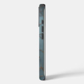 Coques Case-Mate iPhone Faux Stainverre Pastel Automne Citrouilles et Feui (Verso / Gauche)