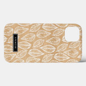 Coques Case-Mate iPhone Faux Wood | Motif Feuille personnalisé iPad Mini C (Verso (horizontal))