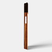 Coques Case-Mate iPhone Faux Zebra Wood Grain Personnalisé (Verso / Droite)