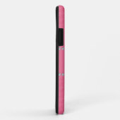 Coques Case-Mate iPhone Faveurs de mariage en diamant rose (Dos/Droite)