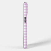 Coques Case-Mate iPhone Faye and Lauren Soft Purple Gingham (Verso / Droite)