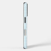 Coques Case-Mate iPhone Faye et Lauren Blue En vichy (Verso / Droite)