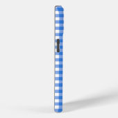 Coques Case-Mate iPhone Faye et Lauren Blue En vichy (Verso / Droite)