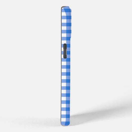 Coques Case-Mate iPhone Faye et Lauren Blue En vichy (Verso / Droite)