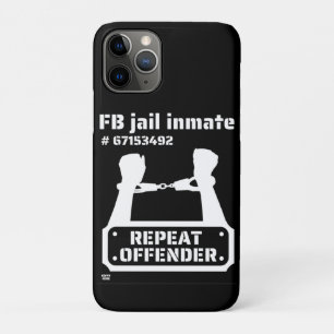 Case-Mate iPhone Case "FB JAIL INMATE" drôle de détenu