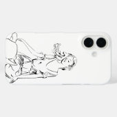 Coques Case-Mate iPhone Fée assise... (Verso (horizontal))