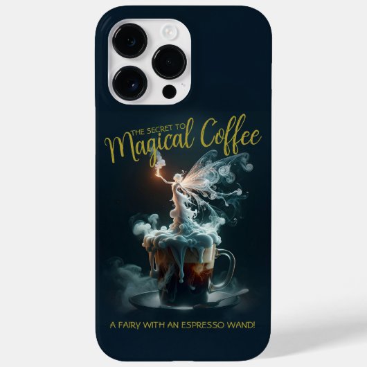 Coques Case-Mate iPhone Fée de café (Verso)