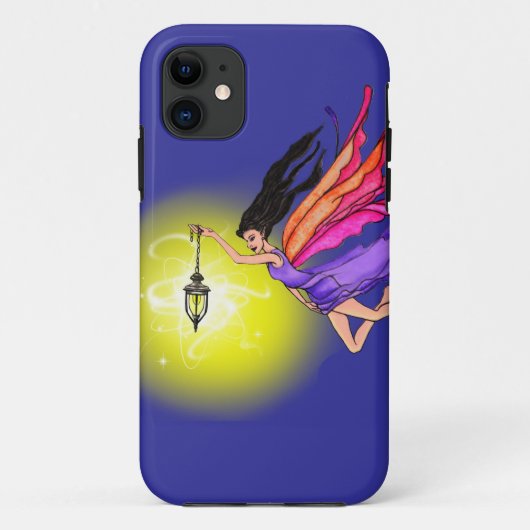 Coques Case-Mate iPhone Fée de lanterne brillante (Dos)