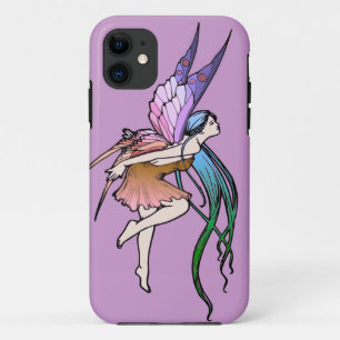 Coque iPhone 11 Fée de papillon