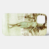 Coques Case-Mate iPhone Fée d'hiver dans l'art fantastique de la forêt enn (Verso (horizontal))