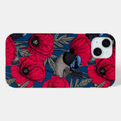 Coques Case-Mate iPhone Fée et pavots (Verso (horizontal))