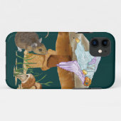 Coques Case-Mate iPhone Fée et souris de champignon (Dos (Horizontal))