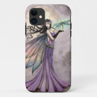 Fée libellule de nuit Fantaisie artistique