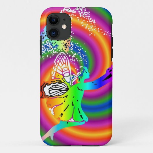 Coques Case-Mate iPhone Fée multicolore (Dos)