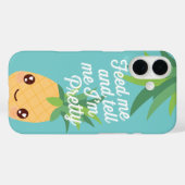 Coques Case-Mate iPhone Feed Me & Tell Me I'm Joty | Ananas mignon (Verso (horizontal))