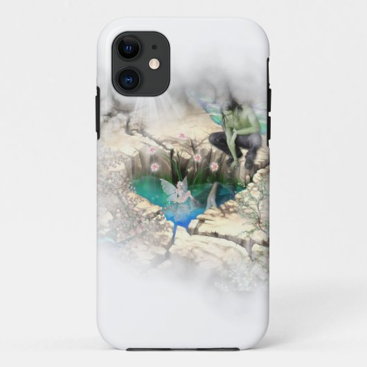Coques Case-Mate iPhone Féerie en Elven Pond Vignette (Dos)