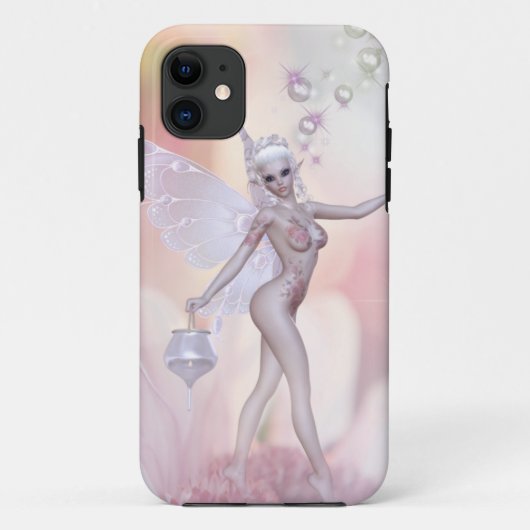 Coques Case-Mate iPhone Féerie en fleur rose (Dos)