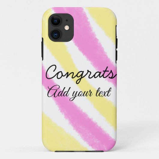 Coques Case-Mate iPhone Félicitations minimales simples pour la remise des (Dos)