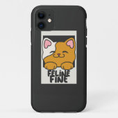 Coques Case-Mate iPhone Feline fin (Dos)