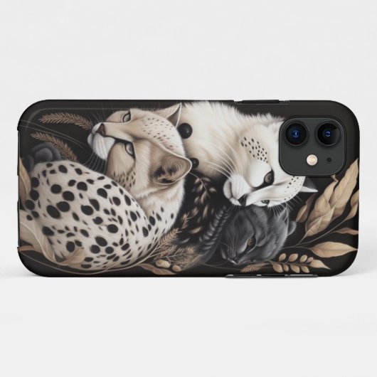 COQUES Case-Mate iPhone FELINE FINESSE #1 (Dos (Horizontal))