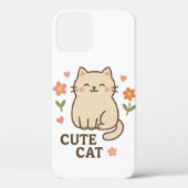 Coques Case-Mate iPhone Feline in Bloom (Verso)