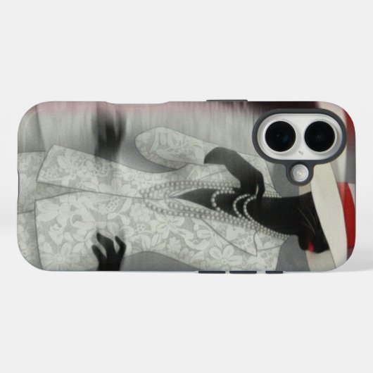 Coques Case-Mate iPhone Feline persona Lady Phone Case (Verso (horizontal))