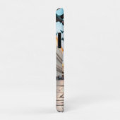 Coques Case-Mate iPhone Felini vs Pigeons : Une chasse vénitienne (Dos/Droite)