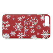 Coques Case-Mate iPhone Feliz Navidad Dossiers téléphoniques de Noël (Dos (Horizontal))