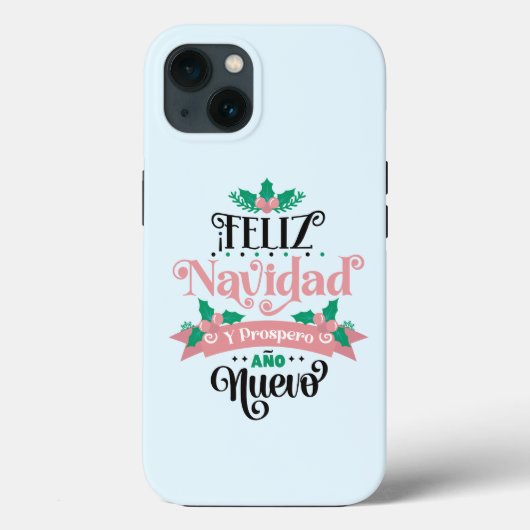 Coques Case-Mate iPhone Feliz navidad y prospo ano nuevo noël (Verso)