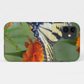 Coques Case-Mate iPhone Femelle jaune Tigre de l'Est Swallowtail (Dos (Horizontal))