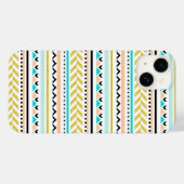 Coques Case-Mate iPhone Feminine Geometry Aztec Inspiré Motif Coque-Mat (Verso (horizontal))